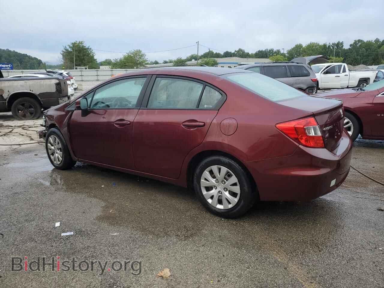 2012 HONDA CIVIC - VIN: 2HGFB2F55CH542506 - Фото 2