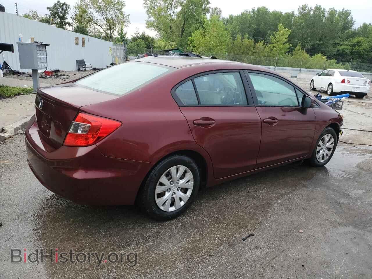2012 HONDA CIVIC - VIN: 2HGFB2F55CH542506 - Фото 3