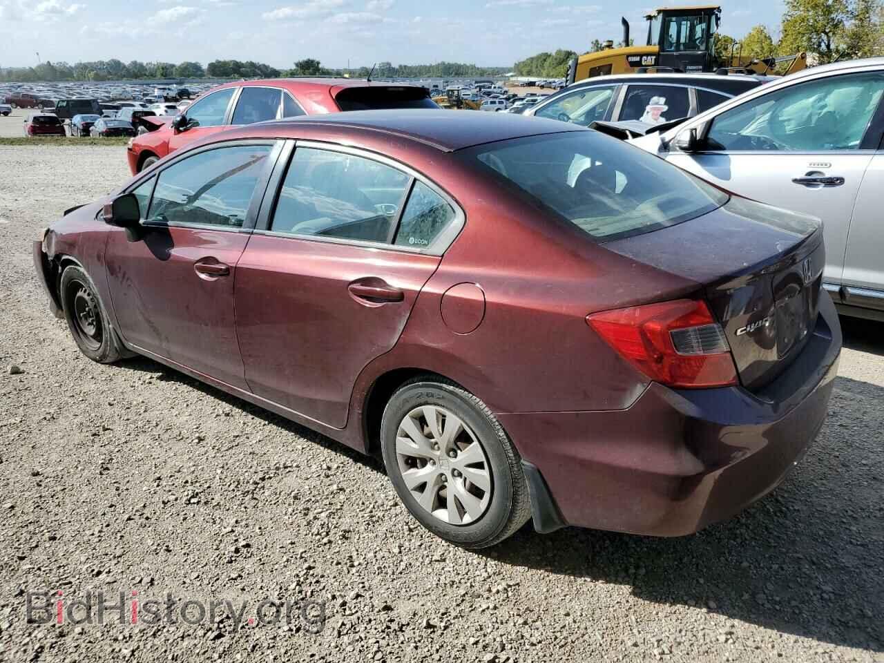 2012 HONDA CIVIC - VIN: 19XFB2F58CE056296 - Фото 2