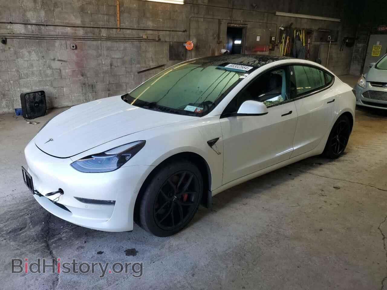 Photo 5YJ3E1EC5MF031503 - TESLA MODEL 3 2021