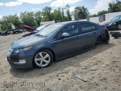 2013 Chevrolet VOLT, черный — VIN 1G1RD6E41DU139782, Copart