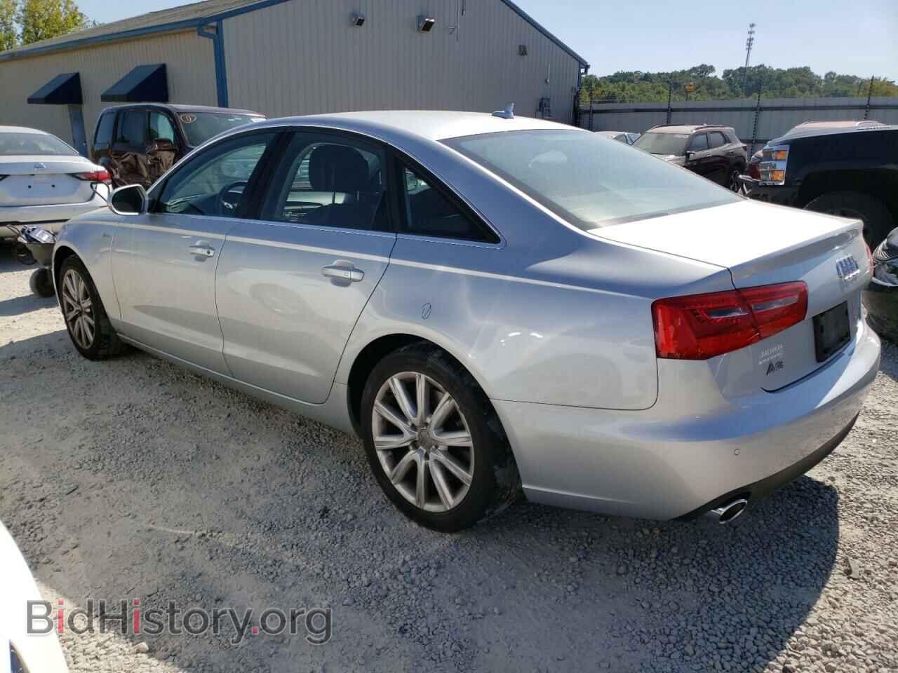 2013 AUDI A6 - VIN: WAUGGAFC7DN082039 - Фото 2