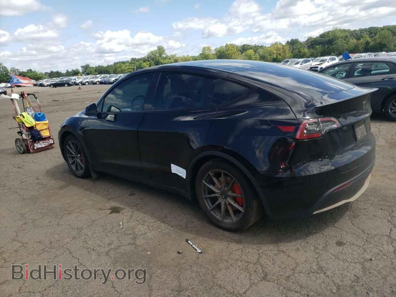 2021 TESLA MODEL Y - VIN: 5YJYGDEFXMF182770 - Фото 2