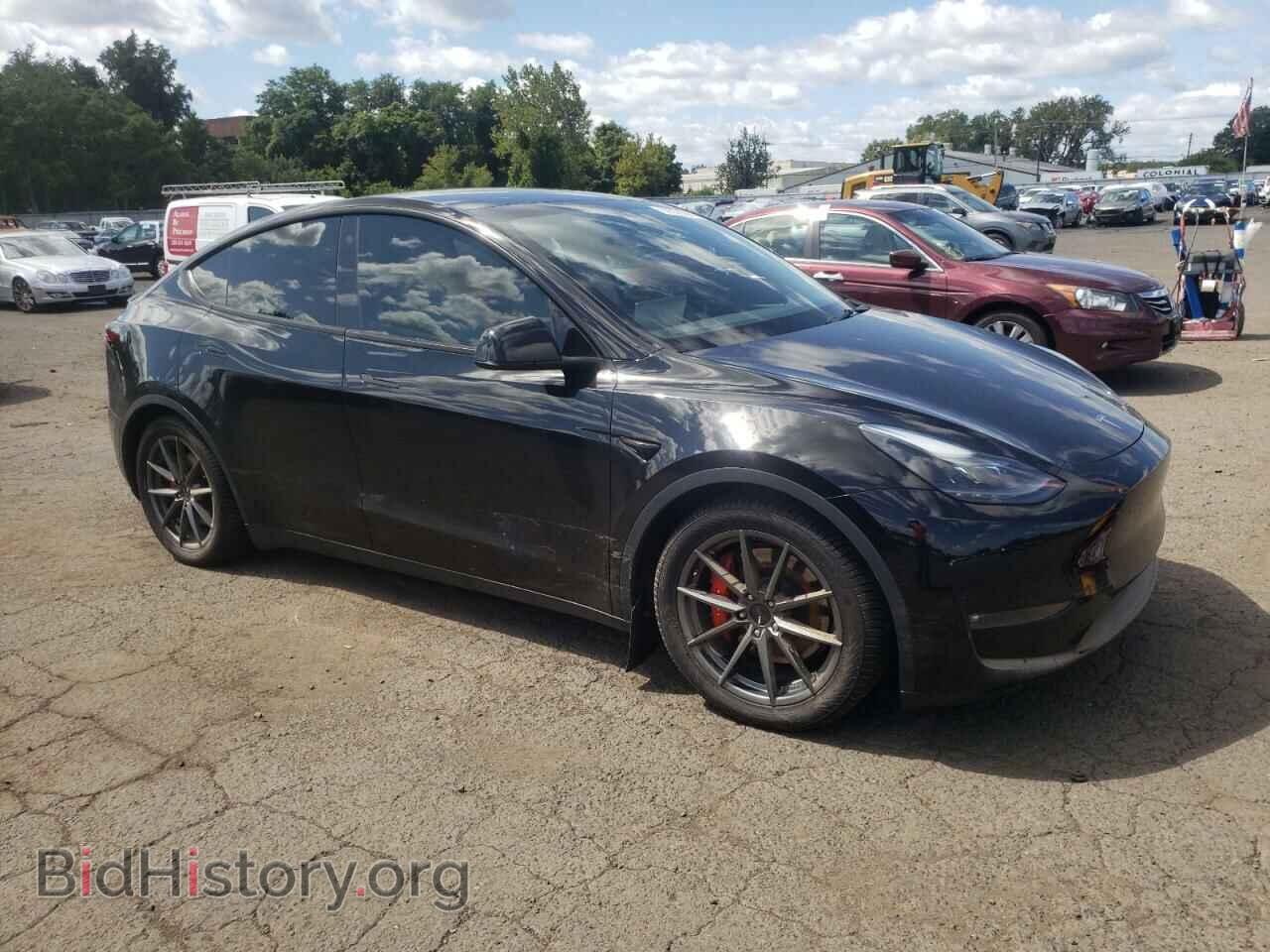 2021 TESLA MODEL Y - VIN: 5YJYGDEFXMF182770 - Фото 4