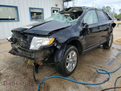 2007 Ford EDGE SEL Plus, black — VIN 2FMDK49C07BA95874, Copart