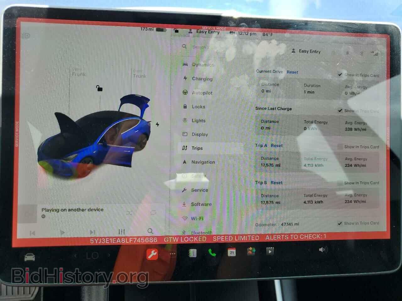 2020 TESLA MODEL 3 - VIN: 5YJ3E1EA8LF745686 - Фото 9