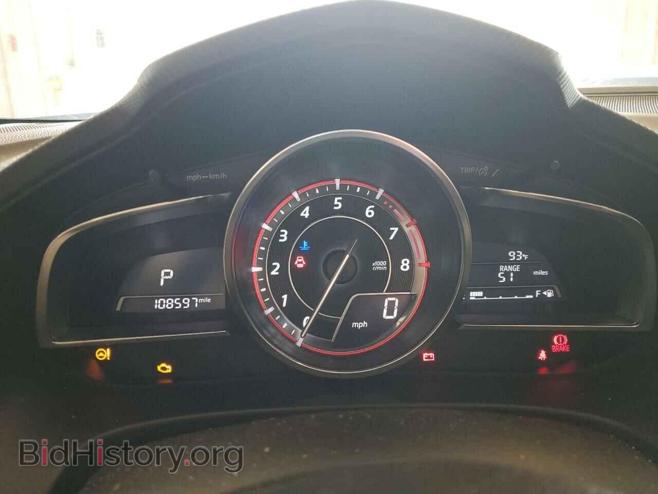 2014 MAZDA 3 - VIN: JM1BM1M39E1208693 - Фото 9