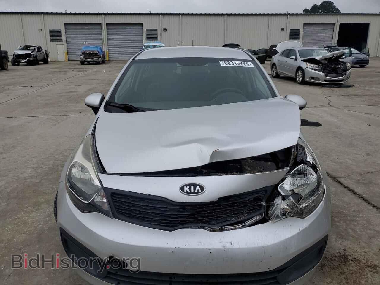 2012 KIA RIO - VIN: KNADM4A39C6071640 - Фото 5