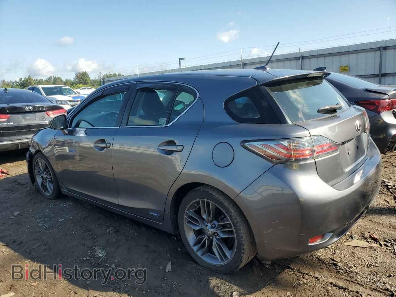 2012 LEXUS CT 200 - VIN: JTHKD5BH3C2090071 - Фото 2