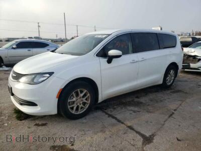 2020 Chrysler MINIVAN Voyager LX, white — VIN 2C4RC1CG6LR135541, Copart