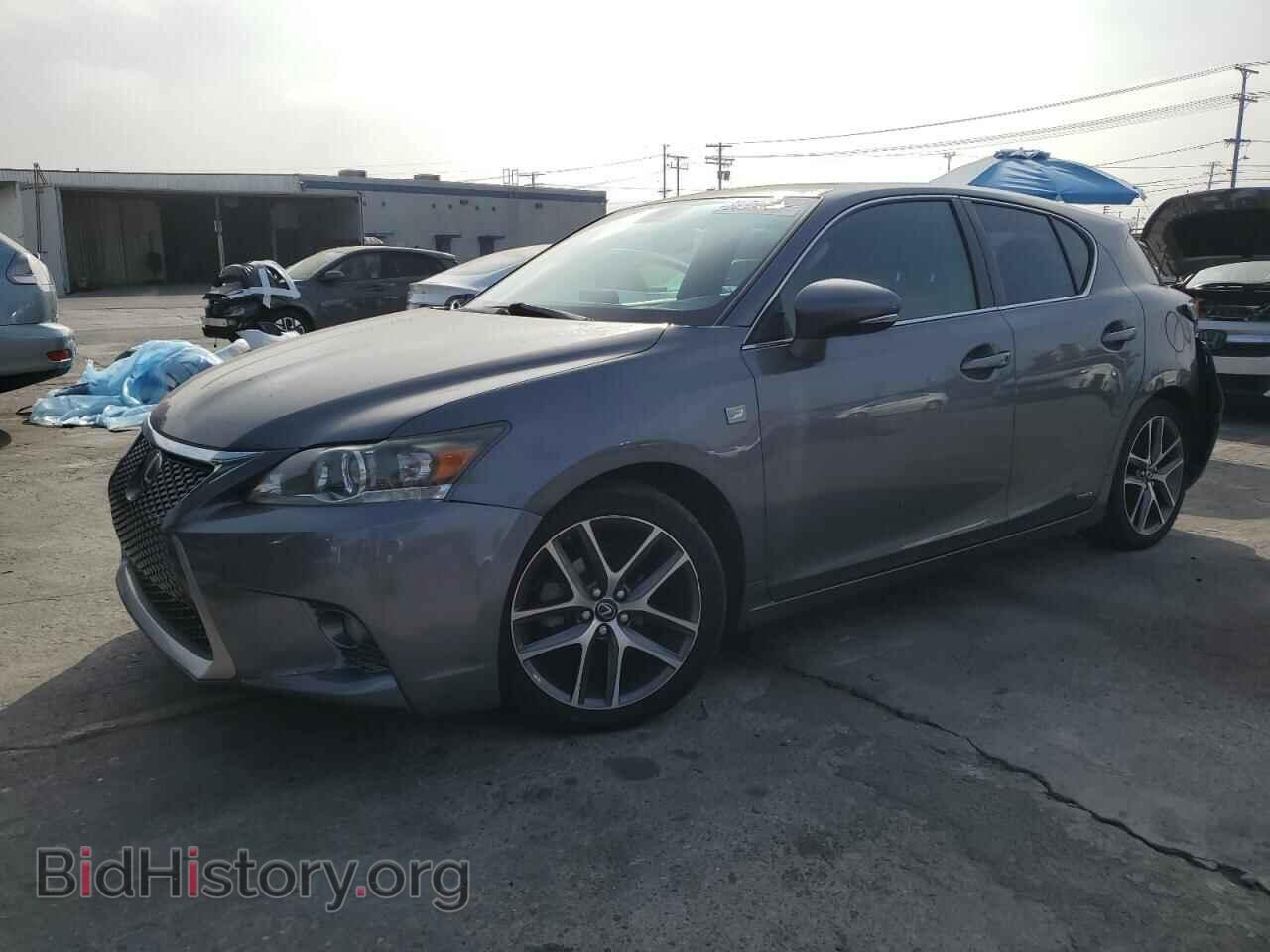 Фотография JTHKD5BH6F2229064 - LEXUS CT 200 2015