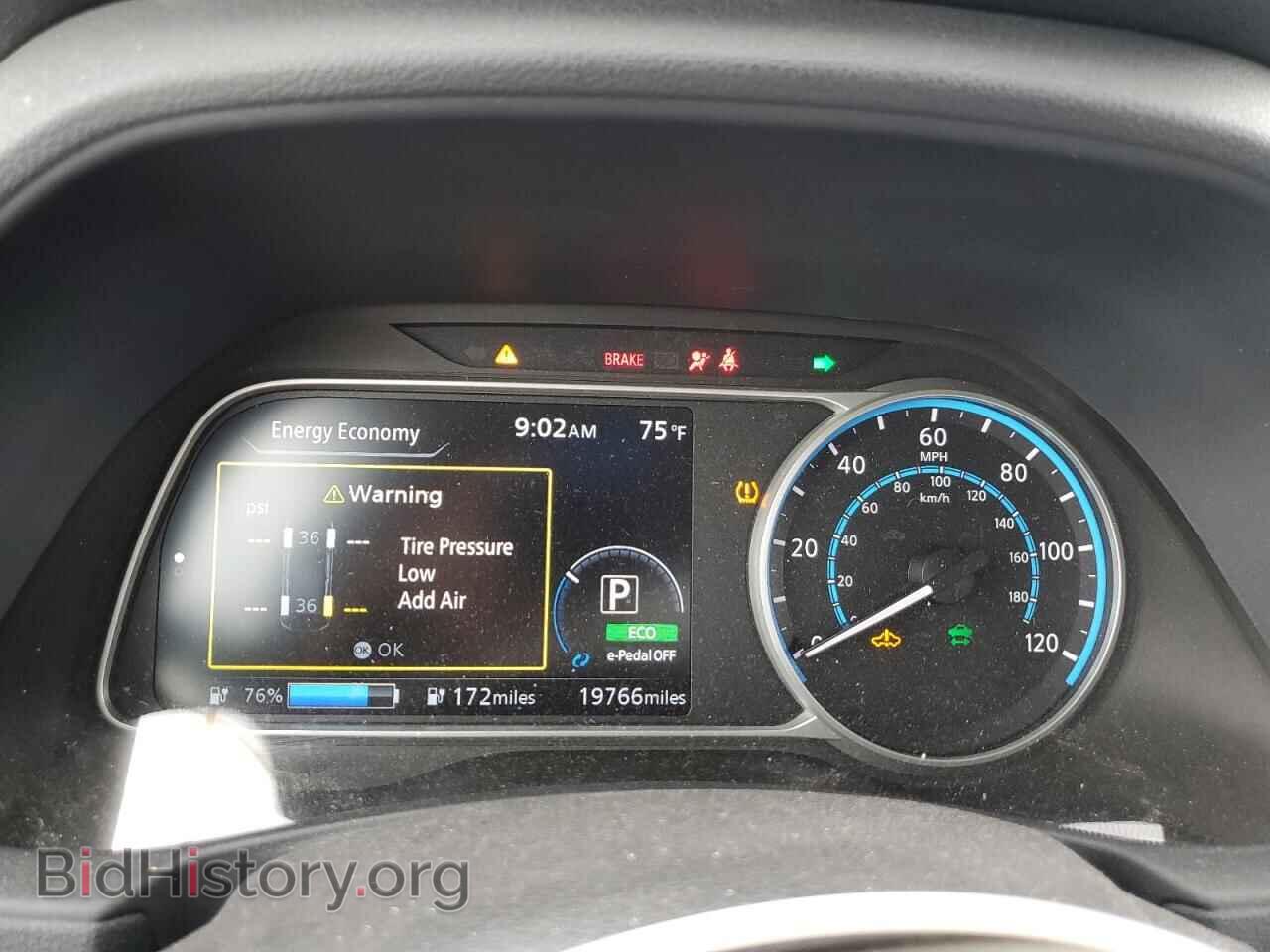 2020 NISSAN LEAF - VIN: 1N4BZ1BP6LC309964 - Фото 9