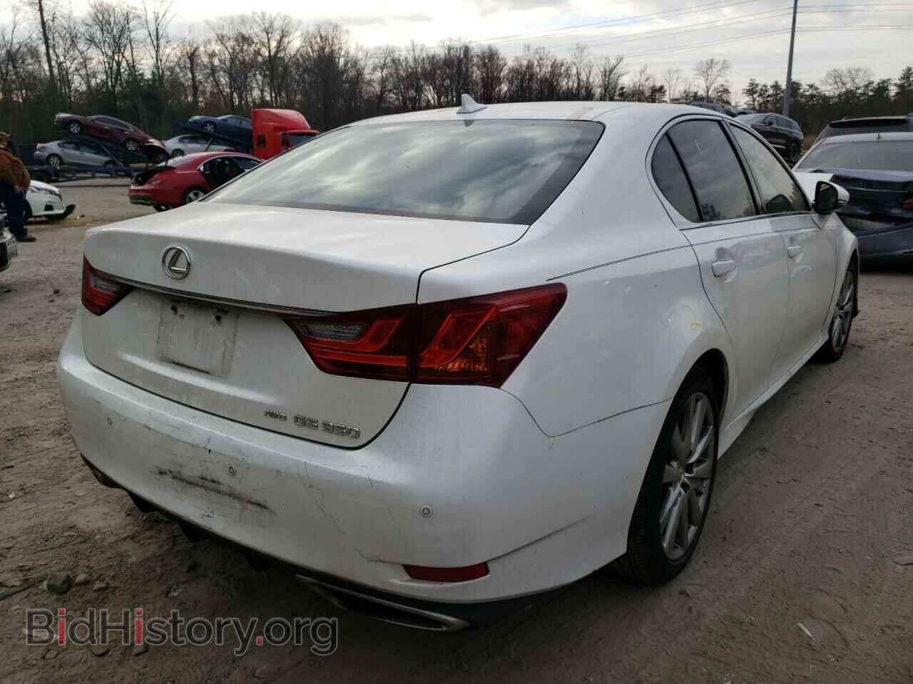 2013 LEXUS GS350 - VIN: JTHCE1BL7D5000905 - Фото 4