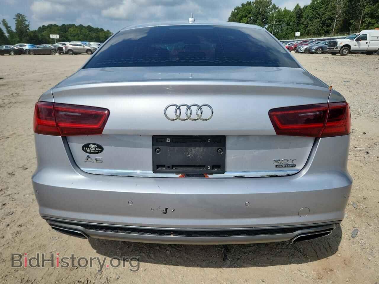 2016 AUDI A6 - VIN: WAUFGAFC7GN005915 - Фото 6