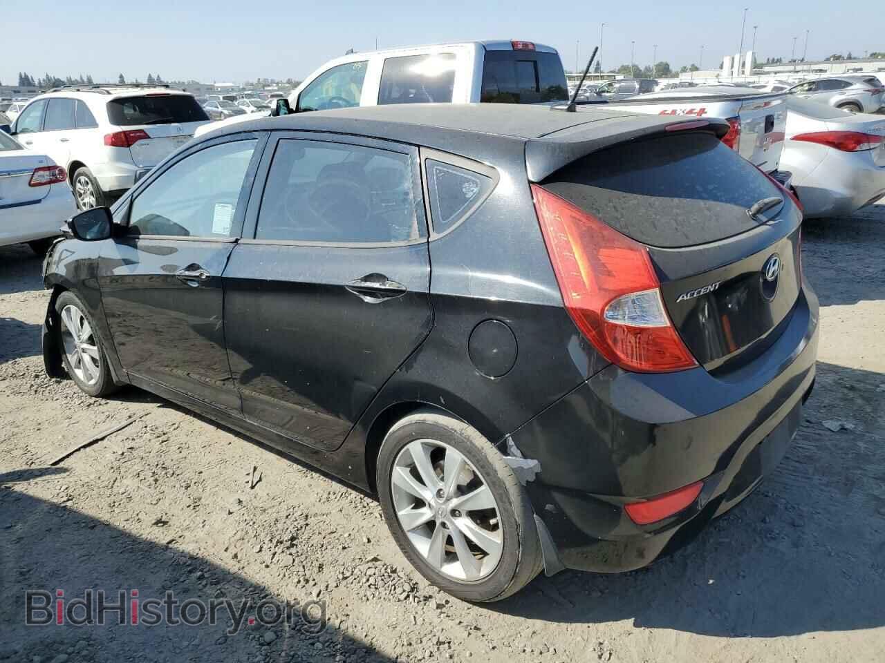 2013 HYUNDAI ACCENT - VIN: KMHCU5AE1DU072649 - Фото 2