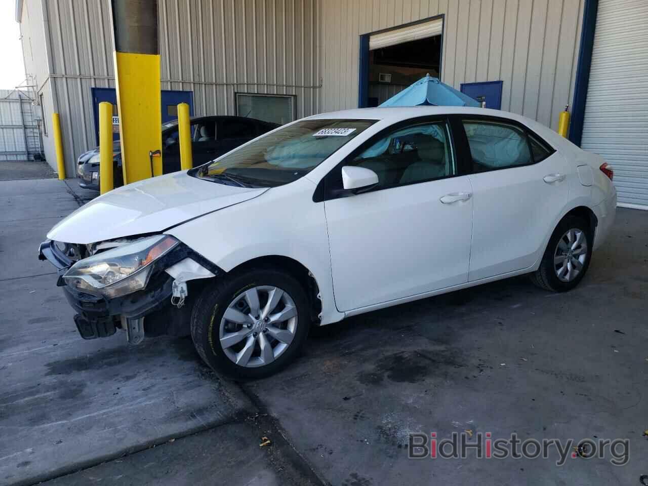 Toyota Corolla 2015 белая