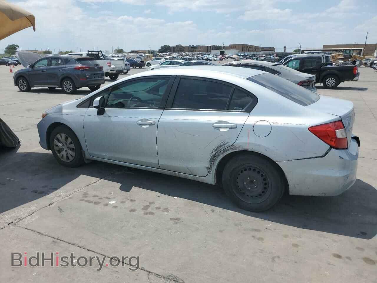 2012 HONDA CIVIC - VIN: 2HGFB2E5XCH517814 - Фото 2