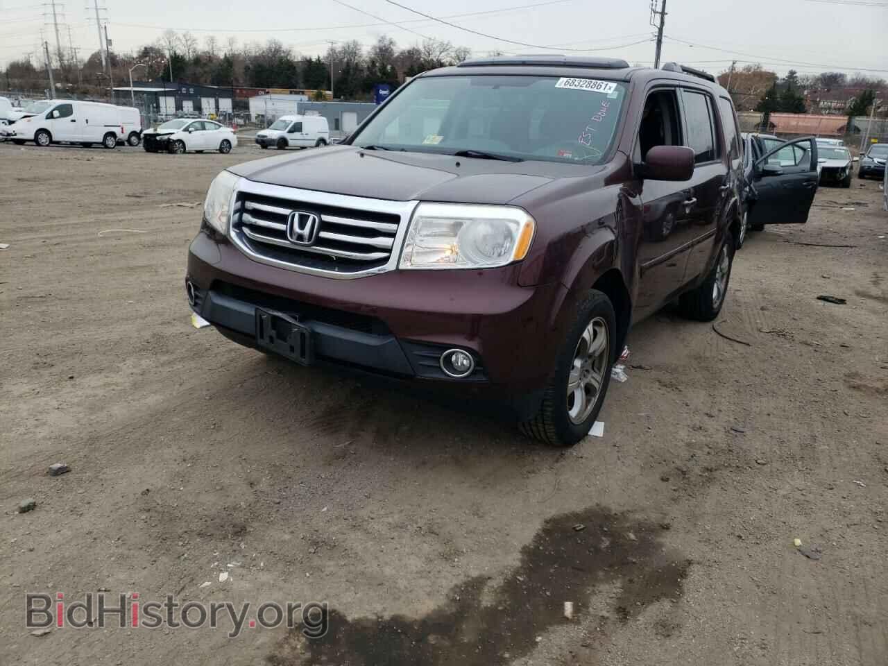 2013 HONDA PILOT - VIN: 5FNYF3H50DB004074 - Фото 2
