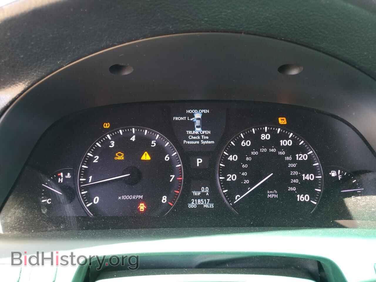 2007 LEXUS LS460 - VIN: JTHBL46F875005204 - Фото 9