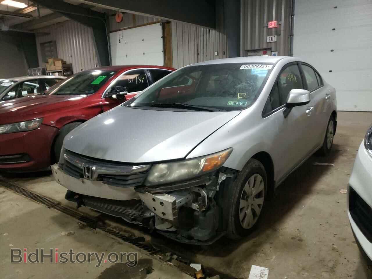 2012 HONDA CIVIC - VIN: 19XFB2F58CE330709 - Фото 2