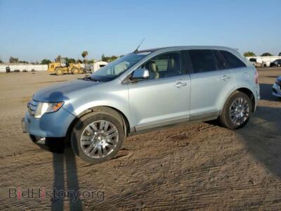 2008 Ford EDGE Edge Limit, blue — VIN 2FMDK39C38BA75341, Copart