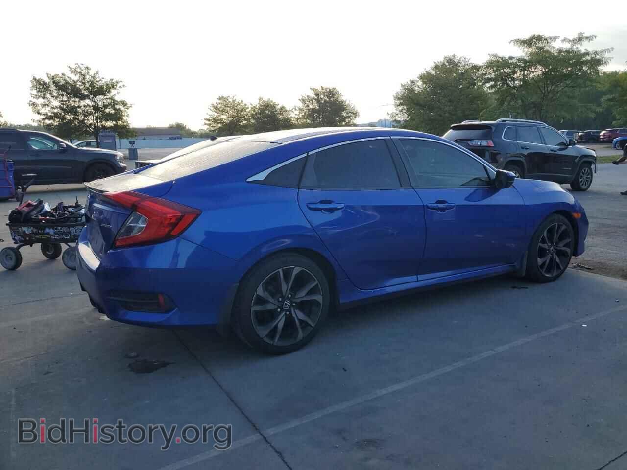 2019 HONDA CIVIC - VIN: 2HGFC2F8XKH525285 - Фото 3