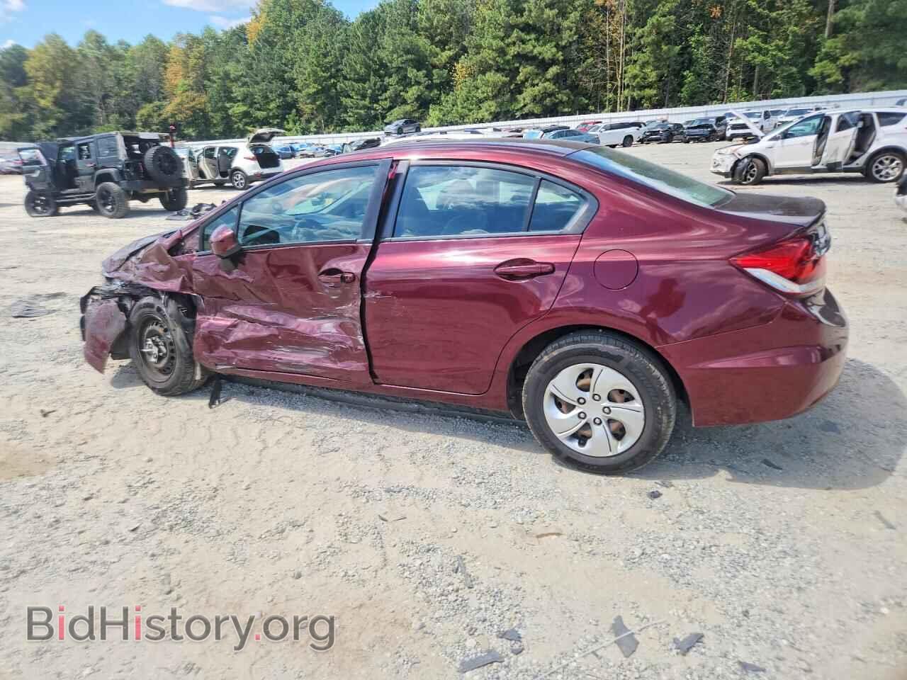 2013 HONDA CIVIC - VIN: 19XFB2F56DE068450 - Фото 2