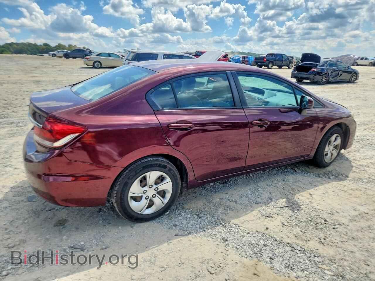 2013 HONDA CIVIC - VIN: 19XFB2F56DE068450 - Фото 3