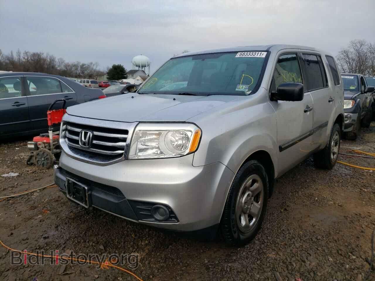 2013 HONDA PILOT - VIN: 5FNYF4H25DB086072 - Фото 2