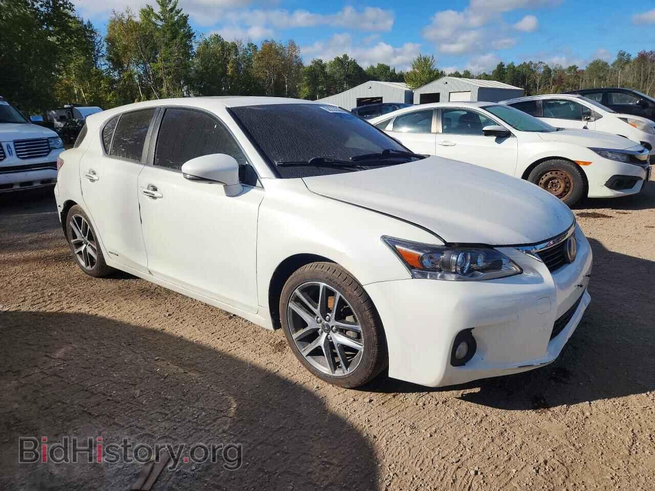 2012 LEXUS CT 200 - VIN: JTHKD5BH0C2083353 - Фото 4
