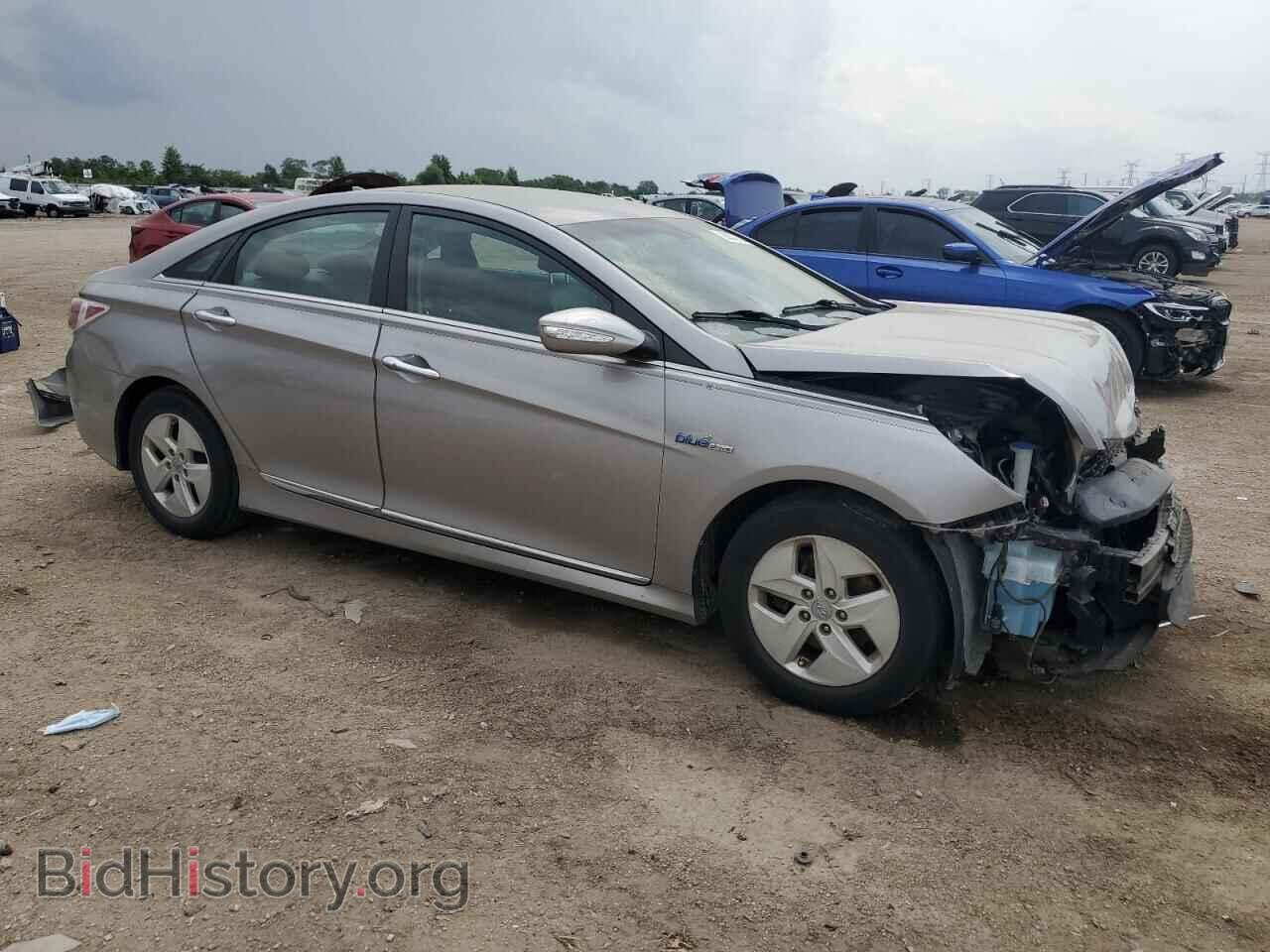 2012 HYUNDAI SONATA - VIN: KMHEC4A45CA028196 - Фото 4