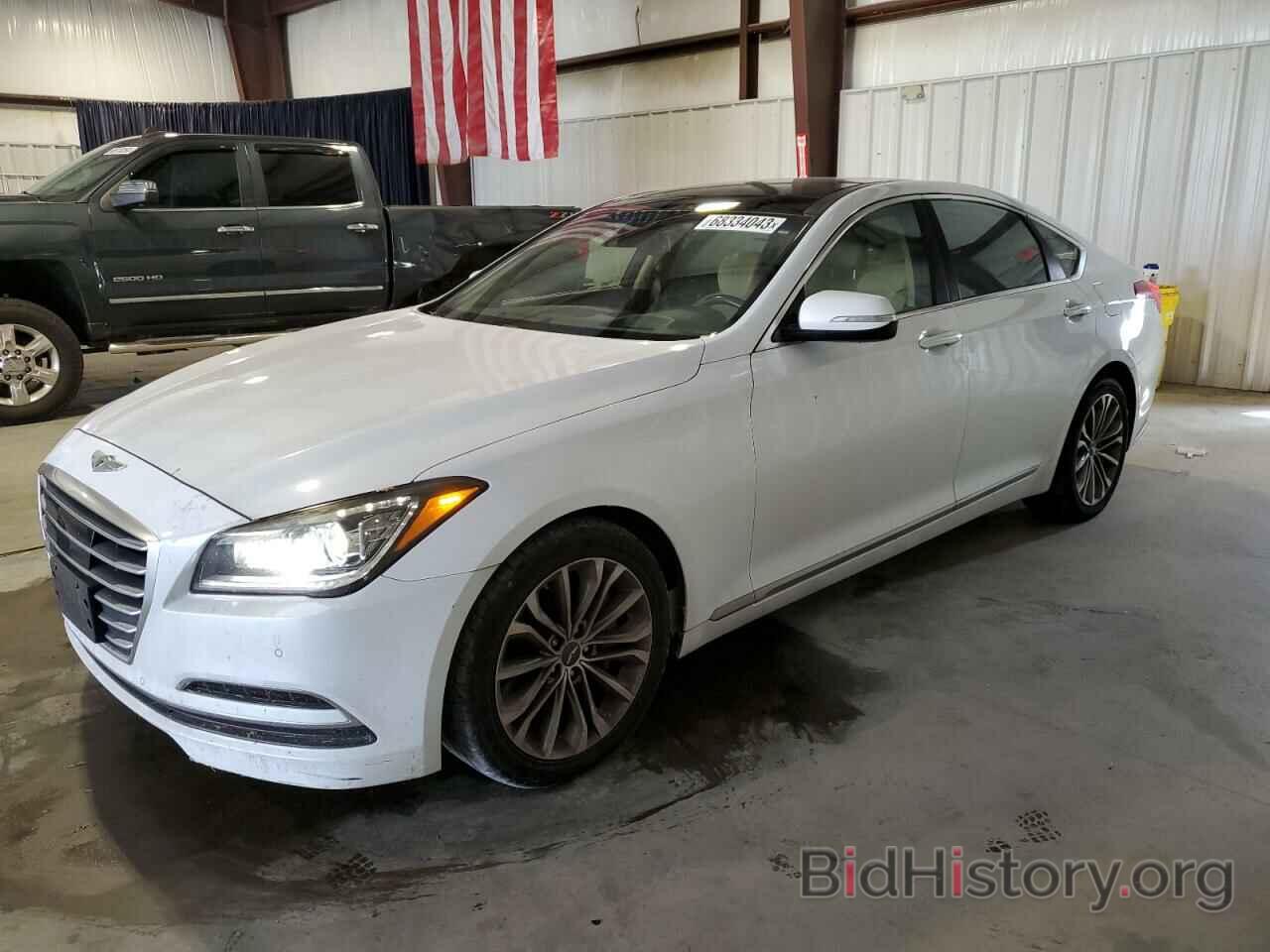 Photo KMHGN4JE6FU018193 - HYUNDAI GENESIS 2015