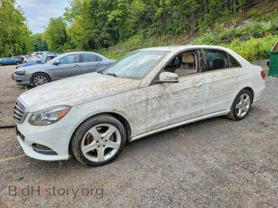 2014 Mercedes-Benz E-CLASS 350 4MATIC, white — VIN WDDHF8JB2EA975896, Copart