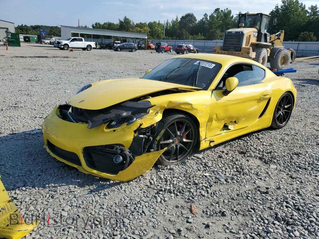 Фотография WP0AB2A89EK192965 - PORSCHE CAYMAN 2014