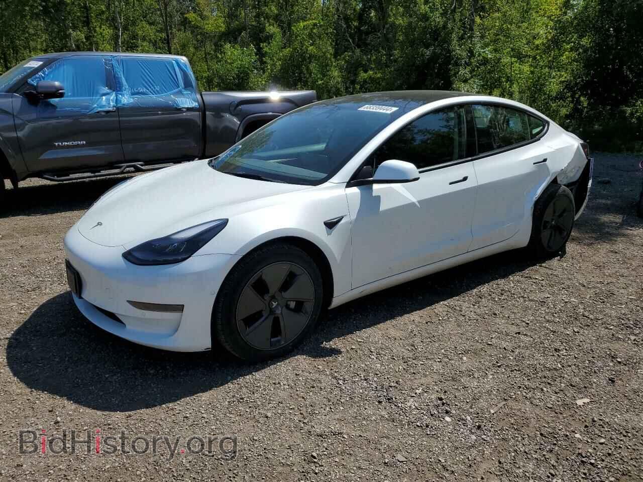 Photo 5YJ3E1EA4NF340377 - TESLA MODEL 3 2022