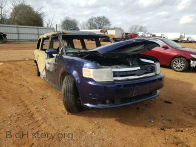 2011 Ford FLEX Flex SEL, синий — VIN 2FMGK5CC1BBD26320, Copart