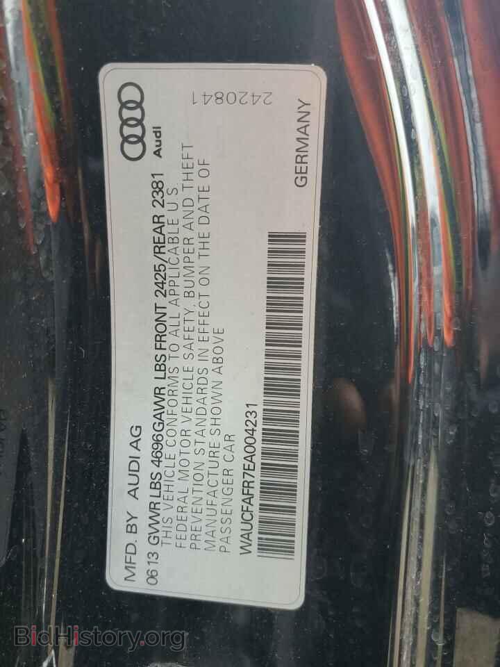 2014 AUDI A5 - VIN: WAUCFAFR7EA004231 - Фото 13