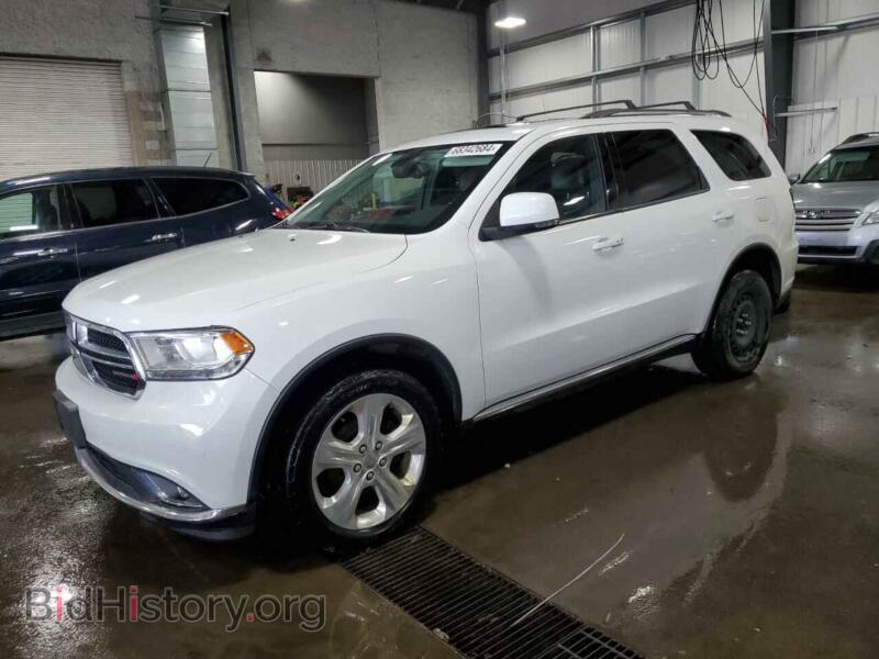 2015 Dodge DURANGO Limited (VIN 1C4RDJDG9FC236601) — photo 1 of 14, Copart, damage: side