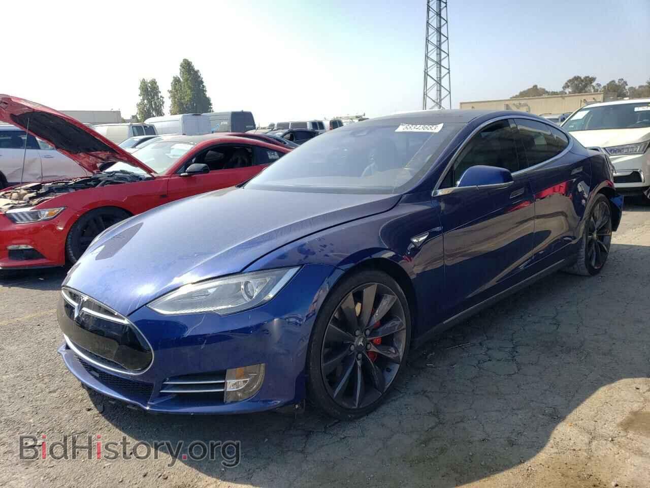 Photo 5YJSA1E45FF119616 - TESLA MODEL S 2015