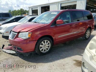 2016 Chrysler MINIVAN TOURING, burgundy — VIN 2C4RC1BG2GR213580, Copart