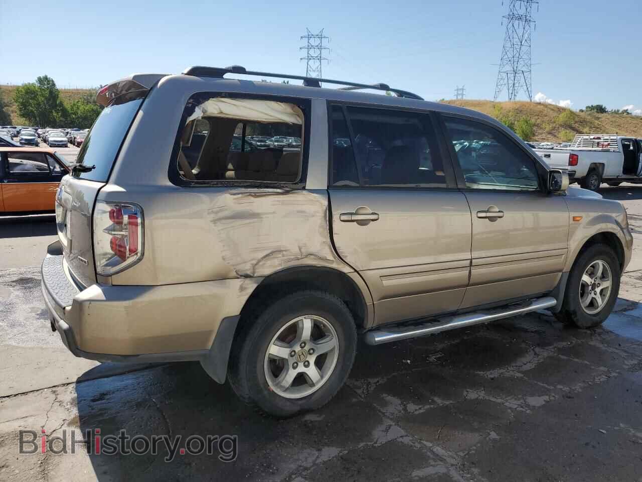 2007 HONDA PILOT - VIN: 5FNYF18477B012124 - Фото 3