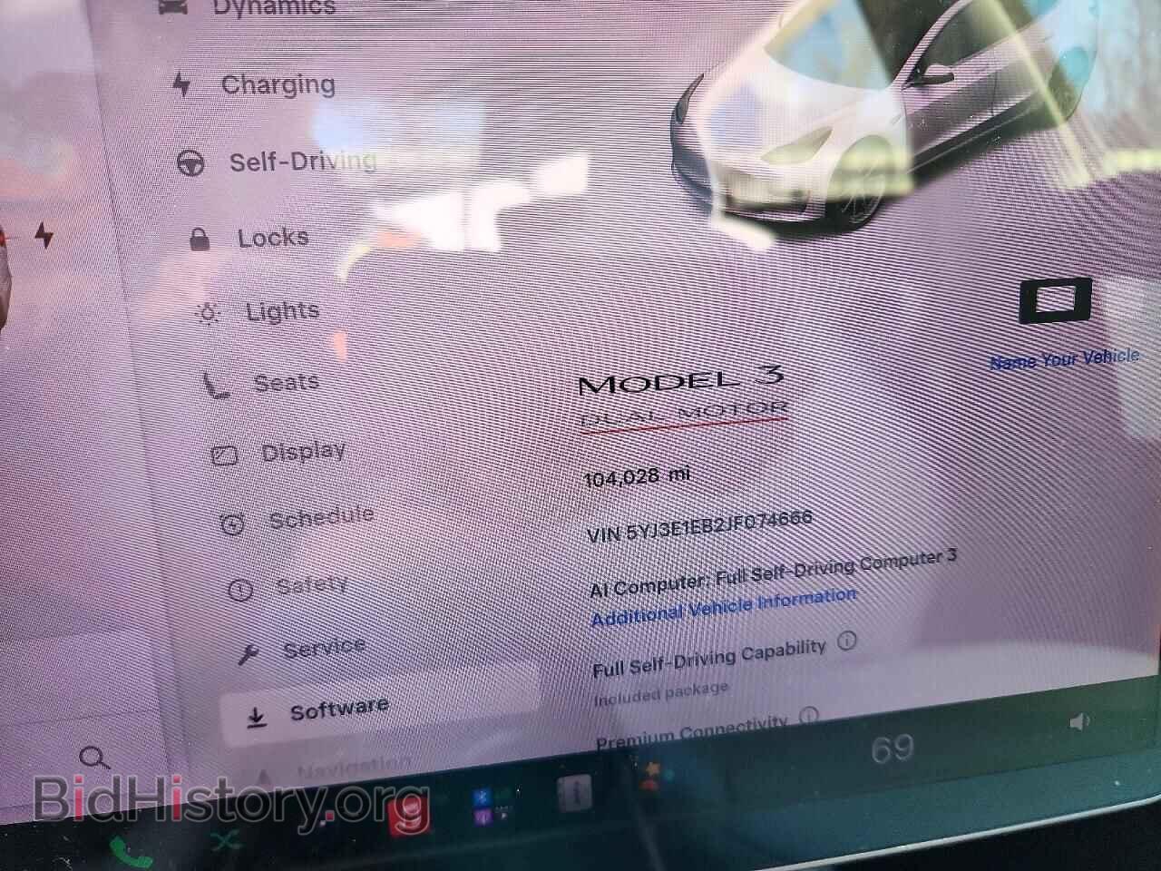 2018 TESLA MODEL 3 - VIN: 5YJ3E1EB2JF074666 - Photo 9