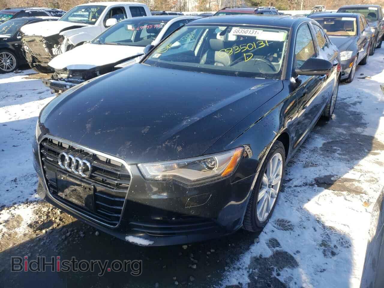 2014 AUDI A6 - VIN: WAUGFAFC9EN038791 - Фото 2