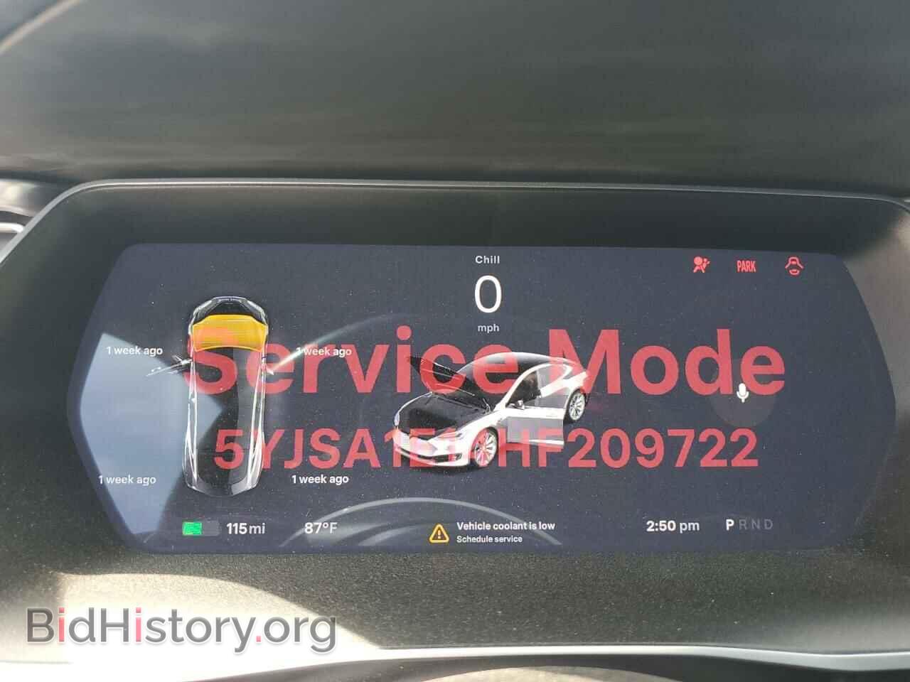 2017 TESLA MODEL S - VIN: 5YJSA1E14HF209722 - Photo 9