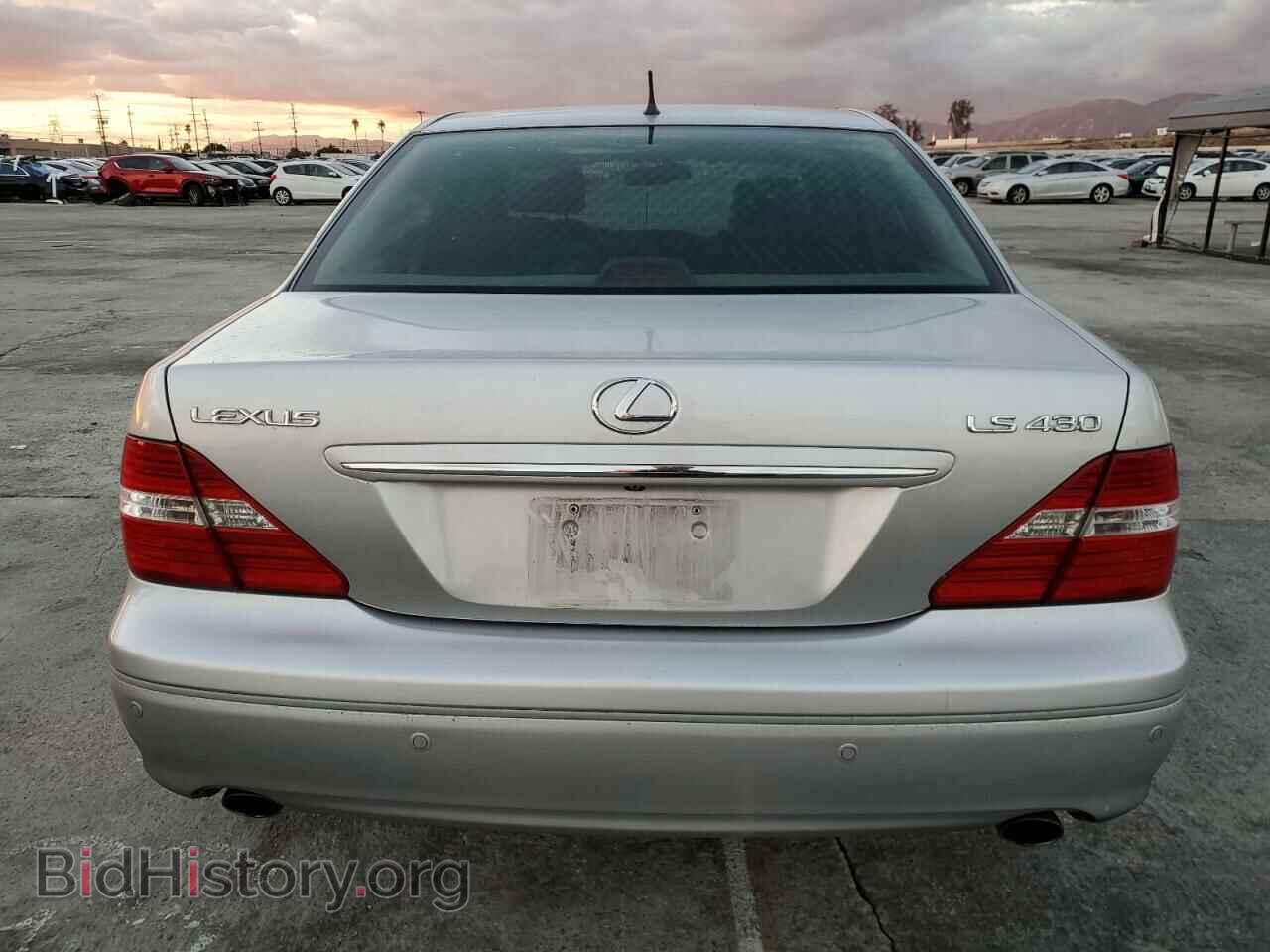 2006 LEXUS LS430 - VIN: JTHBN36F165049712 - Фото 6