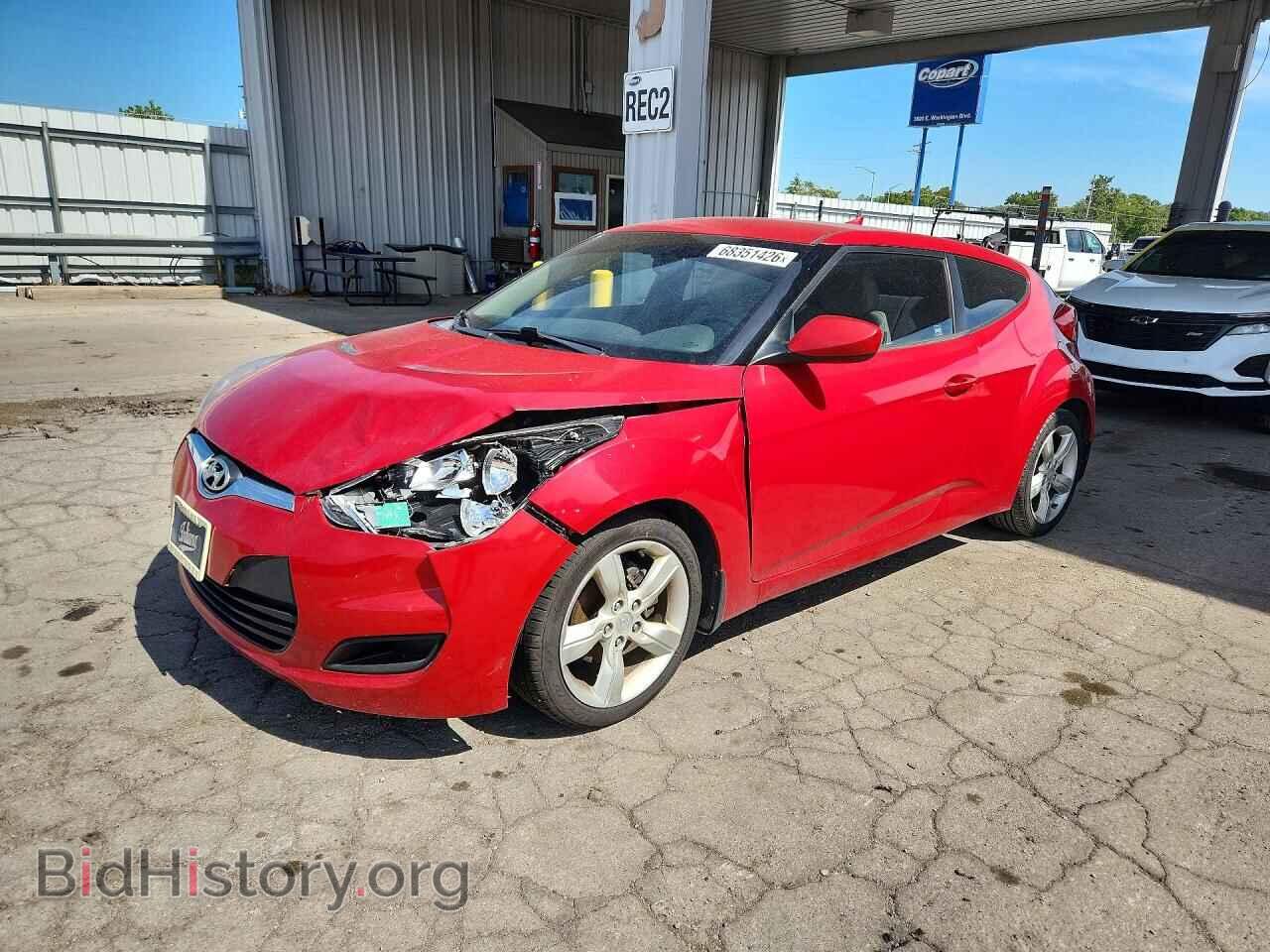 Фотография KMHTC6AD0CU077243 - HYUNDAI VELOSTER 2012