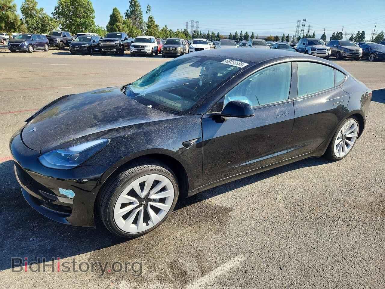 Photo 5YJ3E1EA4MF071747 - TESLA MODEL 3 2021