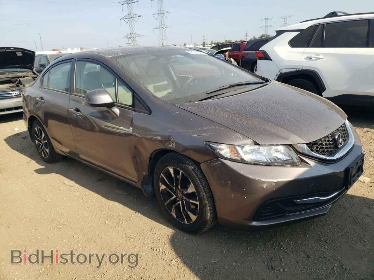 2013 HONDA CIVIC - VIN: 2HGFB2F87DH500236 - Фото 4