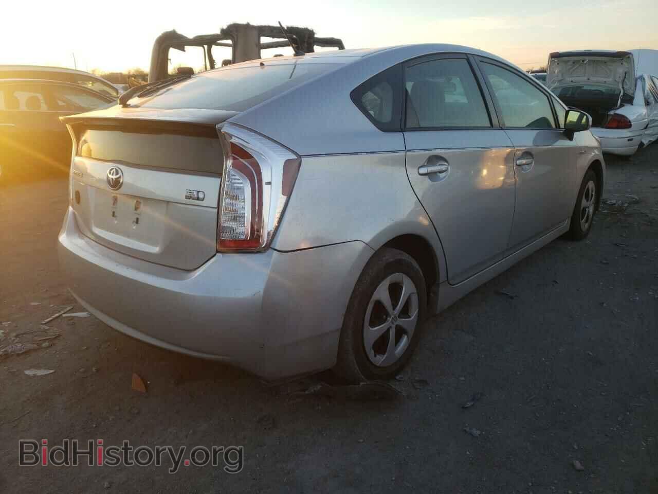 2012 TOYOTA PRIUS - VIN: JTDKN3DU9C5424129 - Фото 4