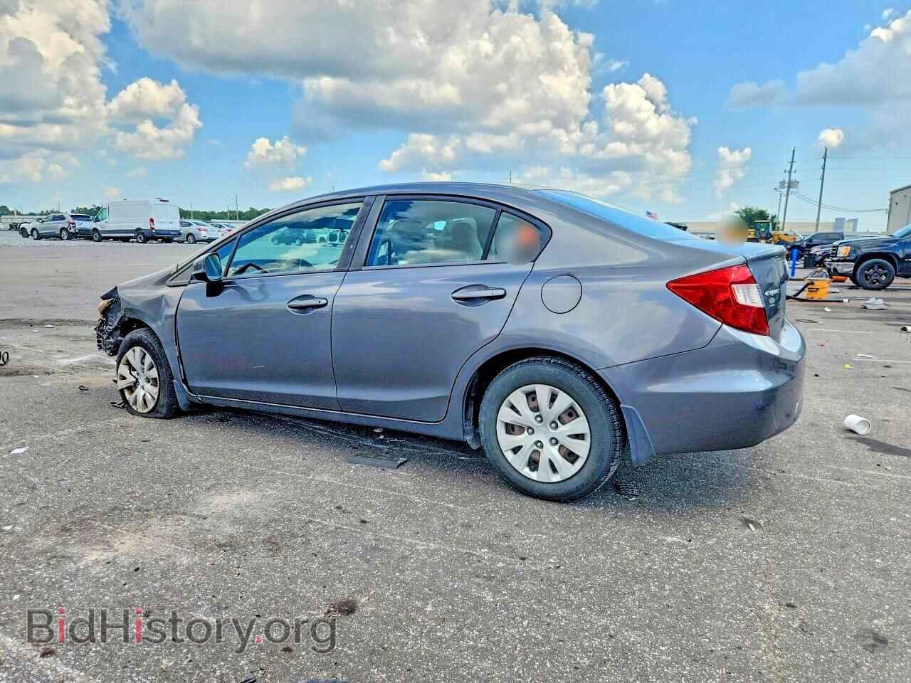 2012 HONDA CIVIC - VIN: 19XFB2F58CE035481 - Фото 2